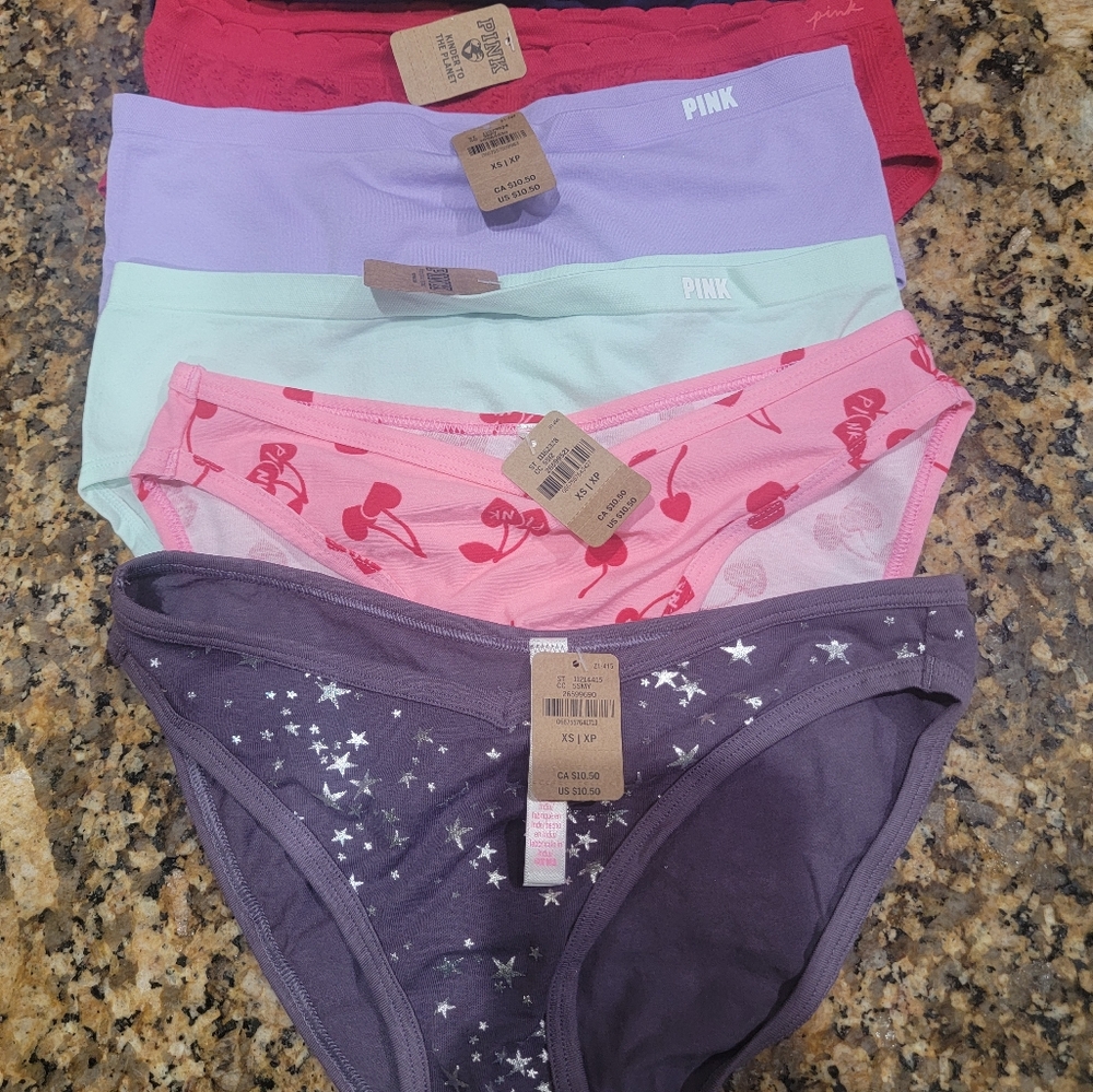 XS NWT Victoria's Secret hipster bikini panties